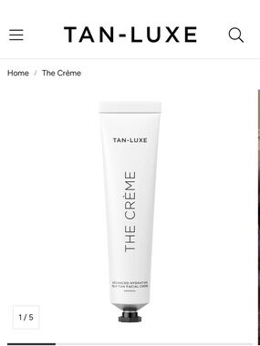 TAN LUXE- The Crème Self-Tan Facial Crème